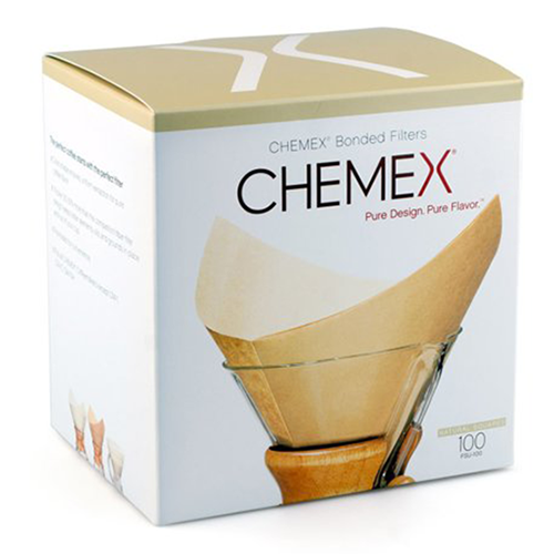 Chemex Filters vierkant bruin 6-8-10 kops