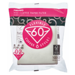 Hario V60 Koffiefilters 02 Wit 100 stuks