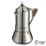 G.A.T. Italia Regina Percolator RVS 4 kops