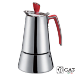 G.A.T. Italia Futura Percolator RVS 2 kops