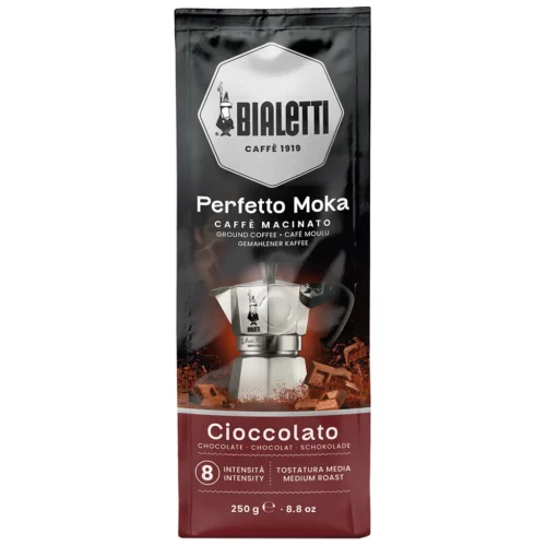 Bialetti Perfetto Moka Cioccolato gemalen koffie 250 gram