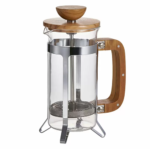 Hario Cafe Press Wood Olijfhout 2 Kops