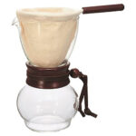 Hario Drip Pot Woodneck Hout 480ml