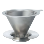Hario Dripper V60-02 Double Mesh Metal RVS