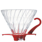 Hario V60 Dripper Glas Rood 02