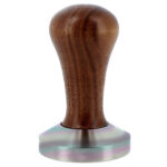 BaristaPro Tamper Walnoot Hout Nonotech Flat Base 58mm