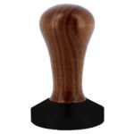 BaristaPro Tamper Walnoot Hout Teflon Flat Base 58mm