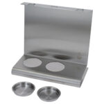 Motta Tamping Kit RVS Portafilter houder dubbel