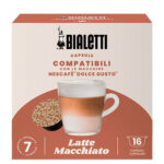 Bialetti Latte Macchiato Dolce Gusto Compatible Capsules 16st