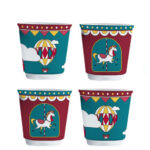 Bialetti Winter Wonderland Espresso Bekers 4st