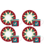 Bialetti Winter Wonderland Kop & Schotel 4st