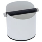 BaristaPro Uitklopbak Rond met Witte Coating 138mm