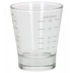 BaristaPro Espresso Shotglas met Belijning Wit