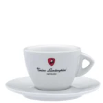 Tonino Lamborghini Cappuccino/koffie kop en schotel wit