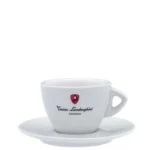 Tonino Lamborghini Espresso kop en schotel wit