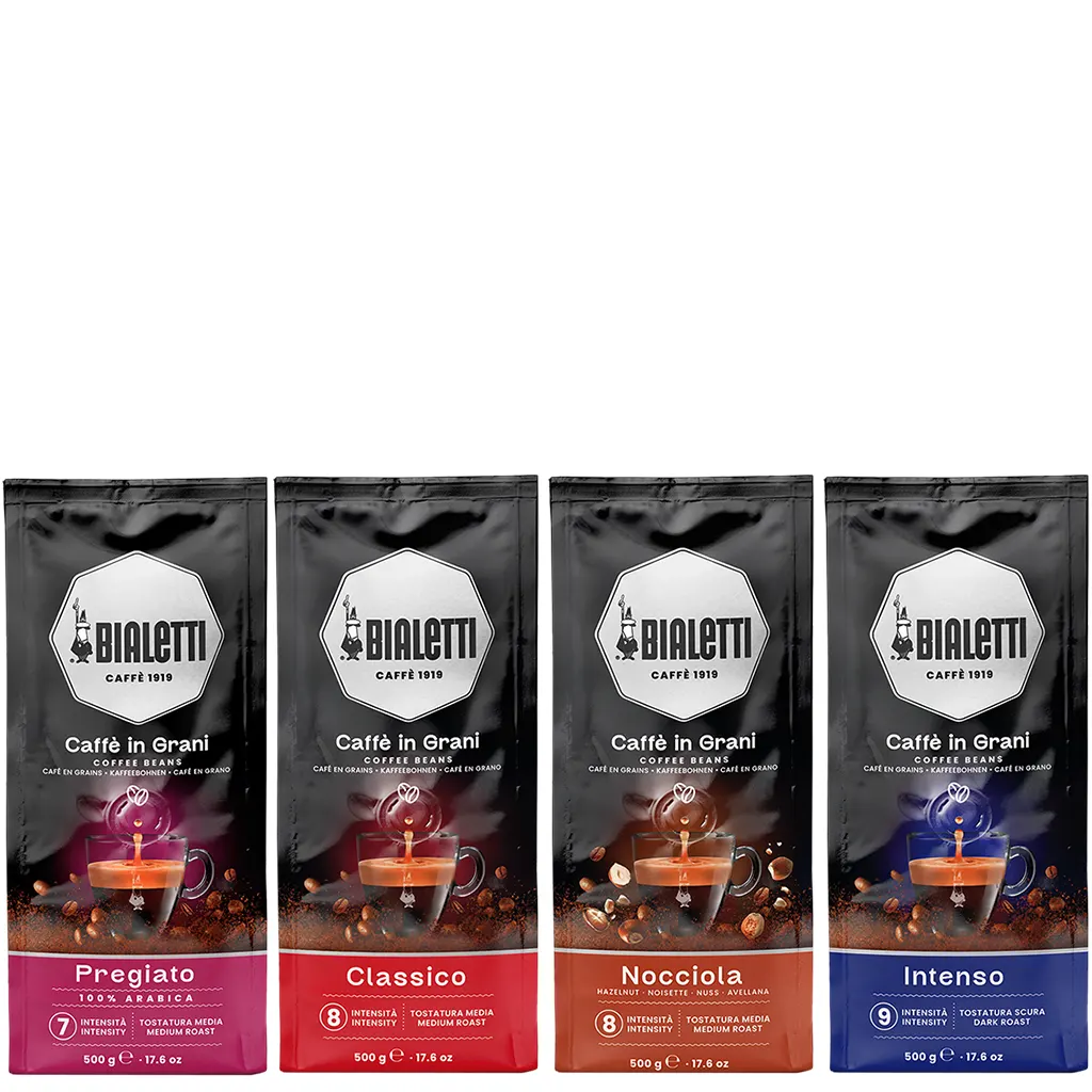 Bialetti Koffiebonen Proefpakket 4 x 500 gram