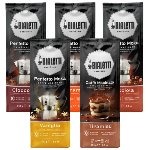 Bialetti Koffie smaken proefpakket 5 x 250 gram