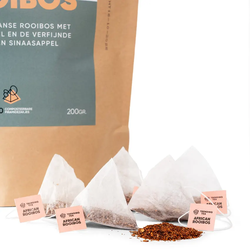 TrendingTea African Rooibos piramidezakjes 100st - Afbeelding 2